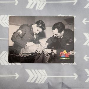 1992 Elvis Presley Army Days Trading Card